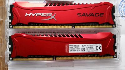 Лот: 7291002. Фото: 1. Оперативная память Kingston HyperX... Оперативная память