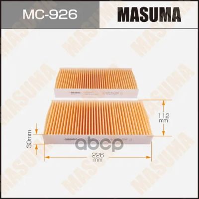 Лот: 24731200. Фото: 1. Фильтр Салона Masuma (Vic Ac-803... Разное