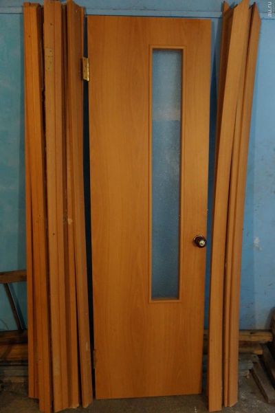 Лот: 12249585. Фото: 1. дверь межкомнатная со стеклом. Двери межкомнатные