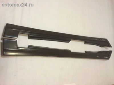 Лот: 9675670. Фото: 1. Накладки на пороги "КАтРАН" с... Детали тюнинга