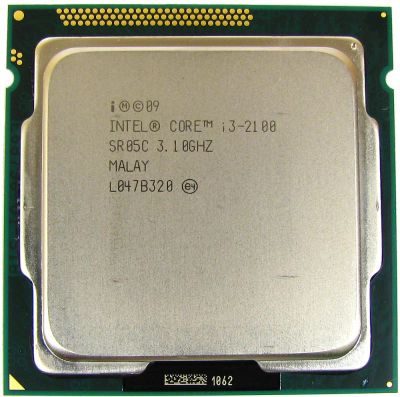 Лот: 6666888. Фото: 1. Процессор intel core i3 2100... Процессоры