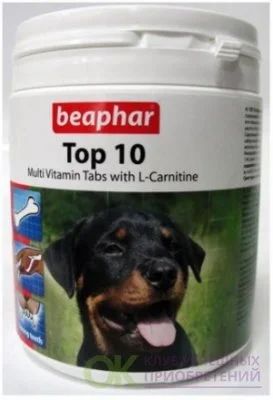 Лот: 16213457. Фото: 1. Витамины (Беафар) Doggys Top 10... Косметика для животных