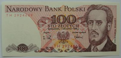 Лот: 7757847. Фото: 1. R Польша 100 злотых 1988, UNC. Европа