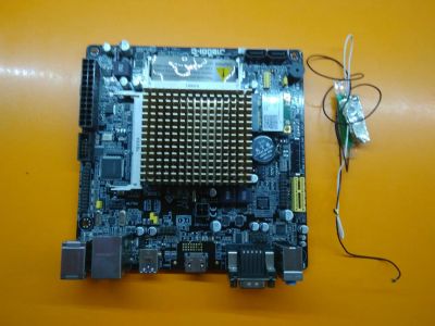 Лот: 21993306. Фото: 1. Б\У материнская плата Asus J1800I-C... Материнские платы