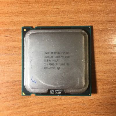 Лот: 11414549. Фото: 1. Intel Core 2 Duo E7400 (3Mb Cache... Процессоры