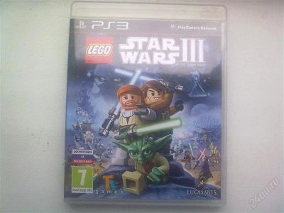 Лот: 1067899. Фото: 1. LEGO STAR WARS 3. Игры для консолей