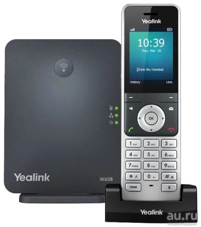 Лот: 13025208. Фото: 1. Телефон VoIP SIP Yealink W60P... SIP, Видео-телефоны