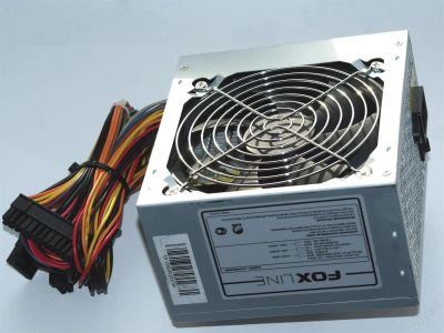 Лот: 15924130. Фото: 1. Блок питания Foxline ATX-500PRS... Корпуса, блоки питания