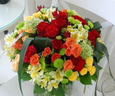 Лот: 7263495. Фото: 1. Сборный букет. Цветы на Щорса... Свежие цветы