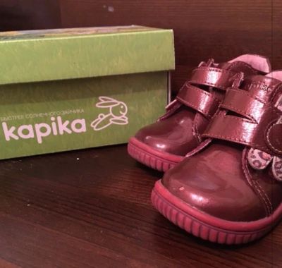 Лот: 11480869. Фото: 1. Ботиночка kapika для девочки р... Ботинки