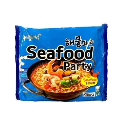 Лот: 17590751. Фото: 1. лапша Samyang SeaFood Party125гр... Японская кухня