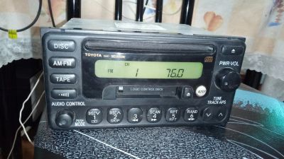 Лот: 16639765. Фото: 1. Магнитола Toyota 55827 (Panasonic... Другое (автозвук)