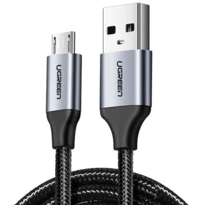 Лот: 25029276. Фото: 1. Кабель UGREEN USB 2.0 A to Micro... Шлейфы, кабели, переходники