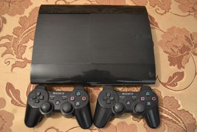 Лот: 8148253. Фото: 1. Sony Playstation 3 500gb + 2 джойстика... Игровые приставки, консоли