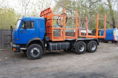 Лот: 13776304. Фото: 1. Лесовоз КамАЗ 53215. Грузовики, автобусы, спецтехника