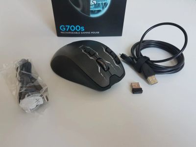Лот: 3835623. Фото: 1. Logitech G700s Беспроводная мышь. Клавиатуры и мыши