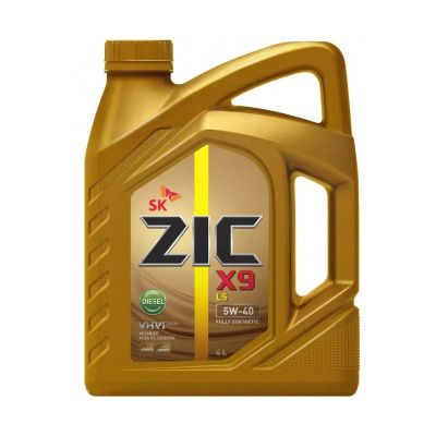 Лот: 12497028. Фото: 1. ZIC X9 LS DIESEL 5W-40 4 л. Масла, жидкости