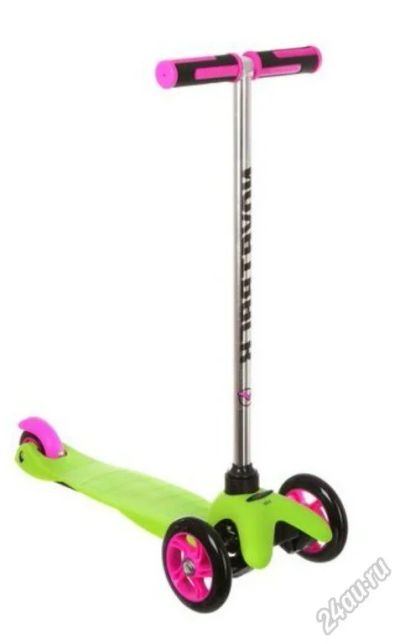 Лот: 5837462. Фото: 1. Самокат - кикборд Novatrack Disco-kids... Самокаты