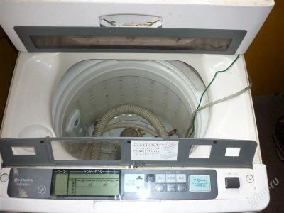 Лот: 2039318. Фото: 1. Hitachi kw-45h1 пузырькового типа... Стиральные машины