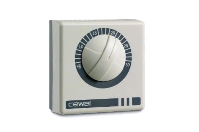 Лот: 17464547. Фото: 1. Комнатный термостат Cewal RQ10. Тепловая автоматика