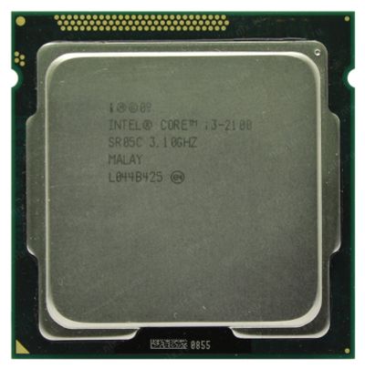 Лот: 19066449. Фото: 1. Процессор Intel Core i3-2100 2... Процессоры