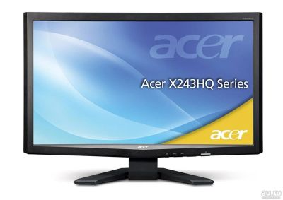 Лот: 8538501. Фото: 1. Acer X243HQ 23,6 дюйма 1920x1080. ЖК-мониторы