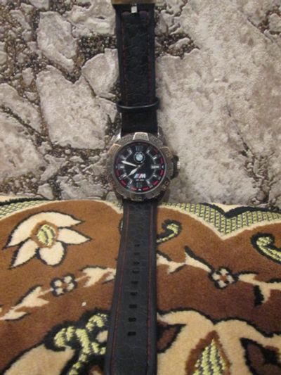 Лот: 19071450. Фото: 1. Часы мужские BMW M оригинал(Описание... Оригинальные наручные часы