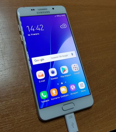 Лот: 11942499. Фото: 1. Смартфон Samsung galaxy a5 (2016... Смартфоны