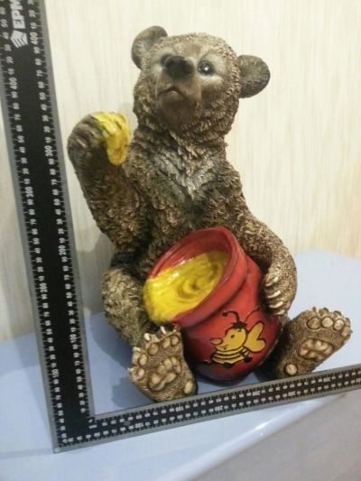 Лот: 8890910. Фото: 1. Копилка, фигура "Медведь". Копилки