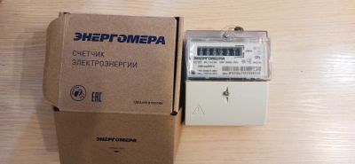 Лот: 23446978. Фото: 1. Счетчик электроэнергии Энергомера. Счётчики электроэнергии