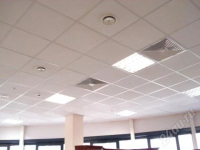 Лот: 378814. Фото: 1. Подвесной потолок Армстронг. Обои, панели, ДВП, ДСП, МДФ