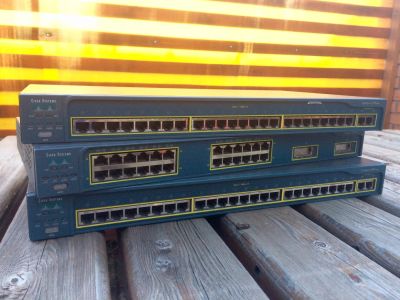 Лот: 9836494. Фото: 1. Коммутатор Cisco Catalyst WS-C2950. Коммутаторы
