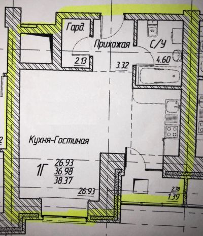 Лот: 11099952. Фото: 1. Квартира. Квартиры, студии