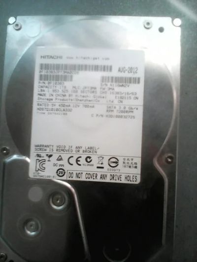 Лот: 7578807. Фото: 1. 1 ТВ полностью исправный. Жёсткие диски (HDD)