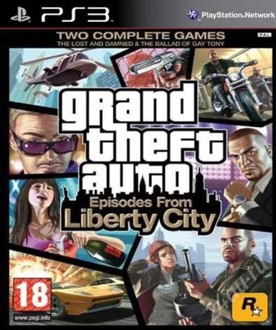 Лот: 711100. Фото: 1. Grand Theft Auto Episodes from... Игры для консолей