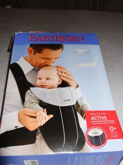 Лот: 3130795. Фото: 1. Кенгуру- рюкзачок BabyBjorn Active. Слинги, эрго рюкзаки, переноски