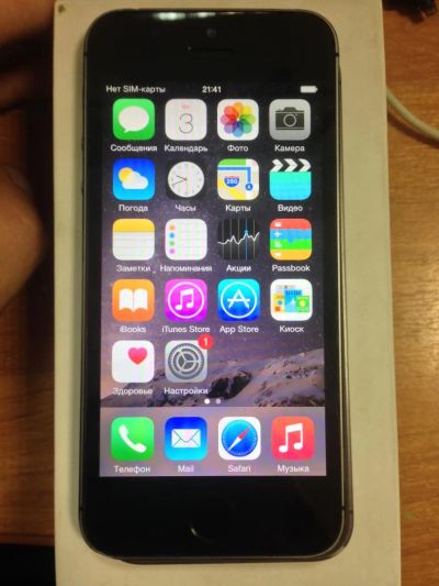 Лот: 6051736. Фото: 1. iPhone 5s 16 Gb. Смартфоны