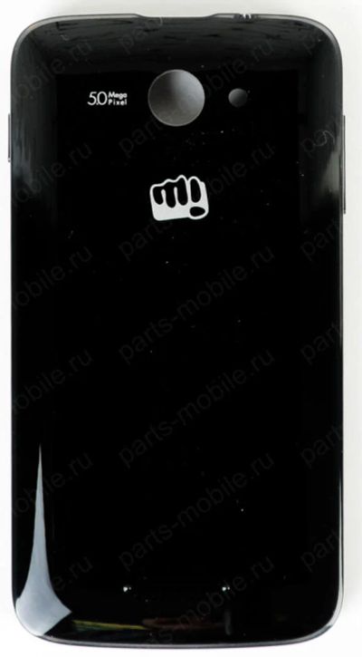 Лот: 9122447. Фото: 1. Крышка АКБ для Micromax A092 Black... Корпуса, клавиатуры, кнопки