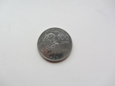 Лот: 13951463. Фото: 1. Италия 100 лир 1979 " Продовольственная... Европа