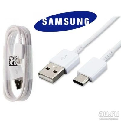 Лот: 12782492. Фото: 1. Кабель USB - Type-C Samsung Белый... Дата-кабели, переходники