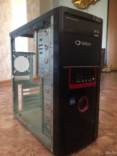 Лот: 9074490. Фото: 1. Корпус Velton для ПК + DVD-ROM. Корпуса, блоки питания
