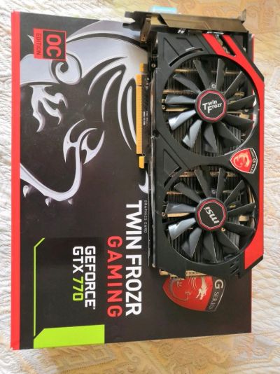 Лот: 12323932. Фото: 1. Msi gtx770 gaming 2Gb. Видеокарты