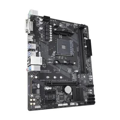 Лот: 18151159. Фото: 1. Материнская плата Gigabyte GA-A320M-H. Материнские платы