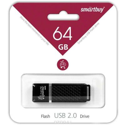 Лот: 10951223. Фото: 1. USB 64 Gb SmartBuy Quartz QZ-V... USB-флеш карты