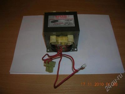 Лот: 627242. Фото: 1. Трансформатор от микроволновой... Микроволновки, мини-печи