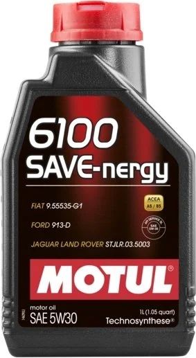 Лот: 20352295. Фото: 1. MOTUL 6100 SAVE-NERGY 5W30 1л... Масла, жидкости