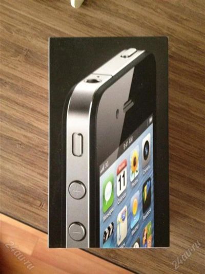Лот: 2743052. Фото: 1. iphone 4 8gb новый (черный). Смартфоны