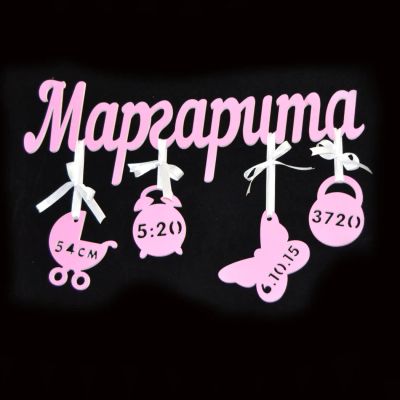 Лот: 6796460. Фото: 1. Буквы из пластика-детские метрики. Другое (дети растут)
