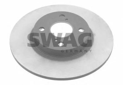 Лот: 7080477. Фото: 1. Диск тормозной F SWAG Toyota Corolla. Тормозная система