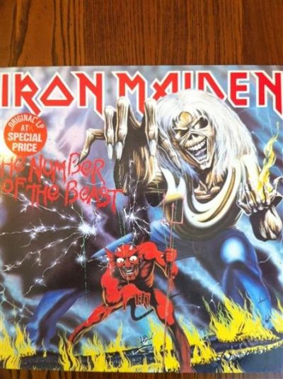 Лот: 867261. Фото: 1. IRON MAIDEN "THE NUMBER OF THE... Аудиозаписи